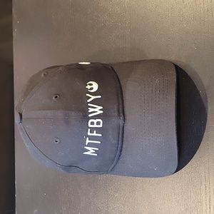 Mtfbwy black adjustable cap